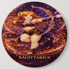 Chapa Redonda De 15 Cm Archive Galaxy: Sagittarius Archer