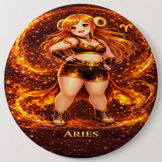 Chapa Redonda De 15 Cm Archivo Galaxia: Aries Fénix