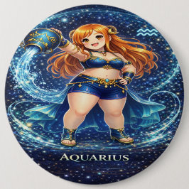 Chapa Redonda De 15 Cm Archivo Galaxia: Portador de Aquario Beta