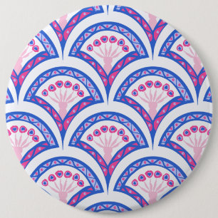Chapa Redonda De 15 Cm Arte Ornamental Vintage Elegante
