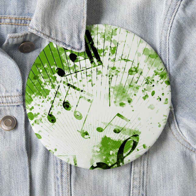 Chapa Redonda De 15 Cm Atmósfera Musical 7 (In situ)