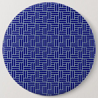 Chapa Redonda De 15 Cm Azul