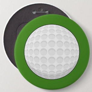 Chapa Redonda De 15 Cm Ball de golf