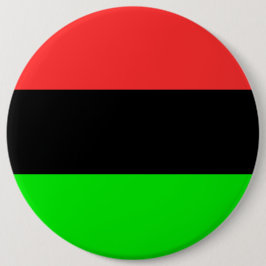 Chapa Redonda De 15 Cm Bandera afroamericana