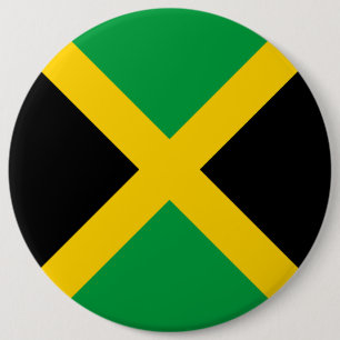Chapa Redonda De 15 Cm Bandera de Jamaica