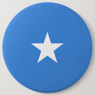 Chapa Redonda De 15 Cm Bandera de Somalia