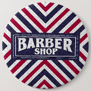 Chapa Redonda De 15 Cm Barbería