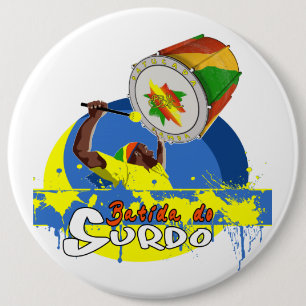 Chapa Redonda De 15 Cm BBaC Stuff Surdo Special K Samba Batucada Brasil
