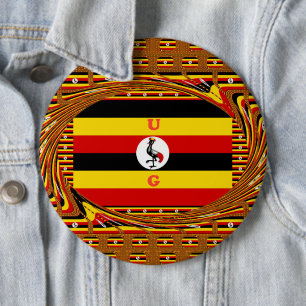 Chapa Redonda De 15 Cm Beautiful amazing Hakuna Matata Lovely Uganda Colo