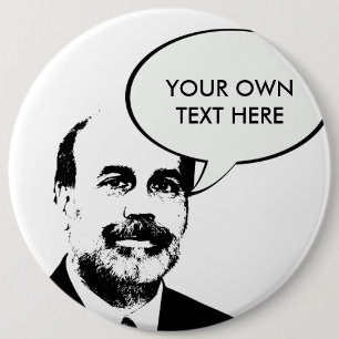 Chapa Redonda De 15 Cm Ben Bernanke
