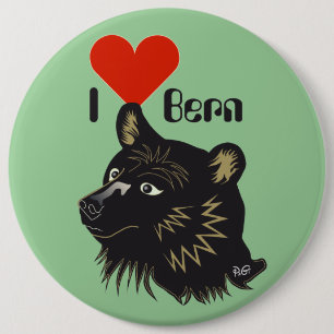 Chapa Redonda De 15 Cm Bern Berna Schweiz Suisse Svizzera Svizra