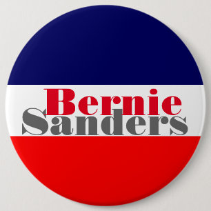 Chapa Redonda De 15 Cm Bernie Sanders