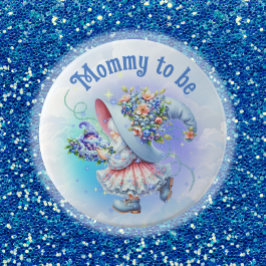 Chapa Redonda De 15 Cm Blueberry Wiers Gnome Kisses Bash Button