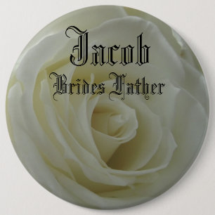 Chapa Redonda De 15 Cm Boda con clase elegante color de rosa elegante del