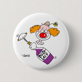 Chapa Redonda De 15 Cm Botones de Favor de la Fiesta de Degustación de Vi