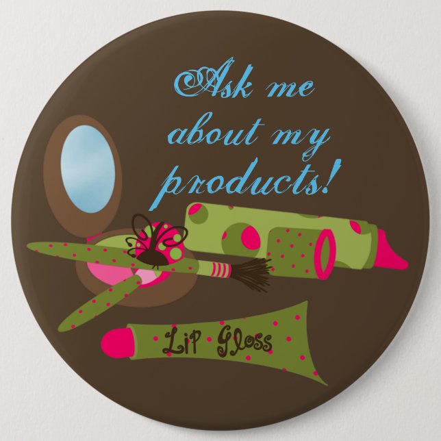 Chapa Redonda De 15 Cm Botones de mayor calidad (Anverso)