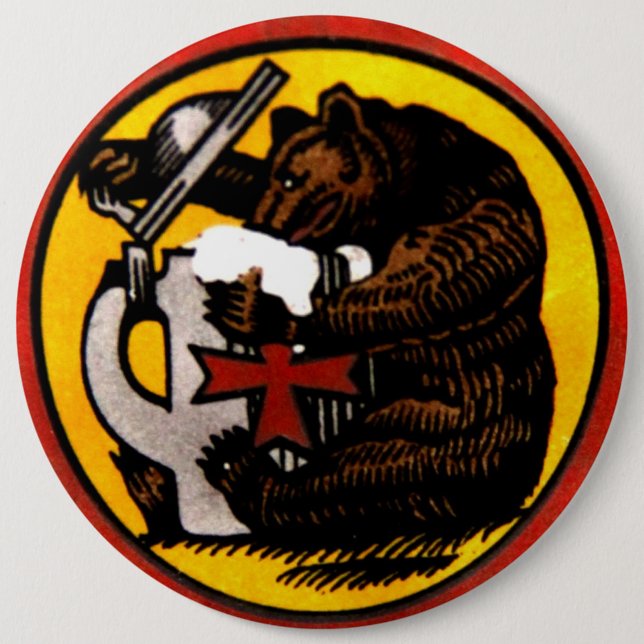 Chapa Redonda De 15 Cm Botones Langenthal Brauerei Baumberger (Anverso)