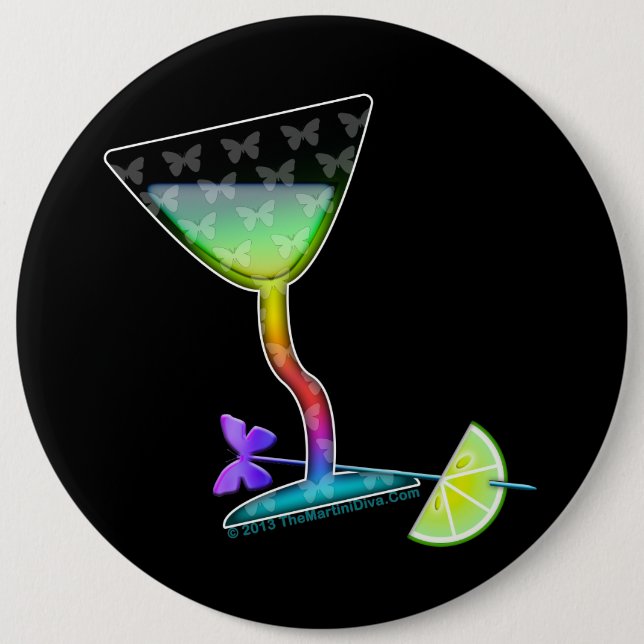 CHAPA REDONDA DE 15 CM BOTONES - MARTINI DE MARCHA ANCHA (Anverso)