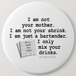 Chapa Redonda De 15 Cm Botones, pernos - no su encogimiento