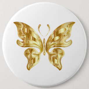 CHAPA REDONDA DE 15 CM BUTTERFLY DE GOLDEN