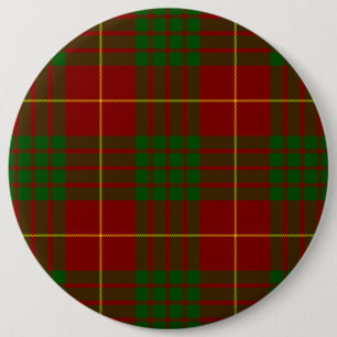 Chapa Redonda De 15 Cm Cameron tartan green