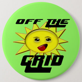 Chapa Redonda De 15 Cm Camiseta de Regalos de Energía Solar y Productos P