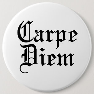 Chapa Redonda De 15 Cm Carpe Diem - Toma el día