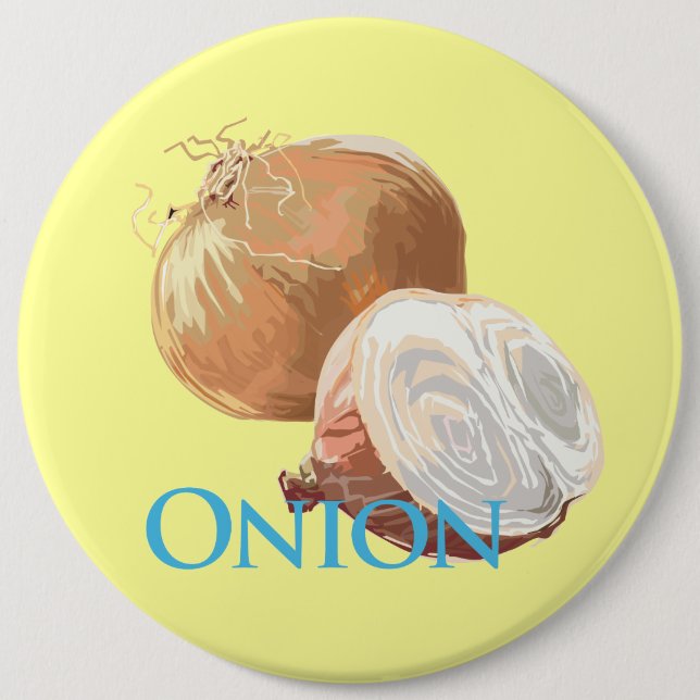Chapa Redonda De 15 Cm Cebolla amarilla (Anverso)