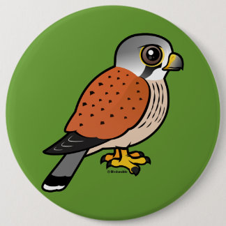 Chapa Redonda De 15 Cm Cernícalo común