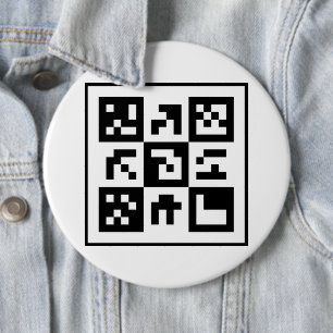 Chapa Redonda De 15 Cm código qr