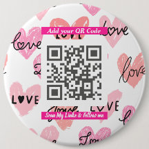 Código QR minimalista “Scan Me”, Accesorio Simple