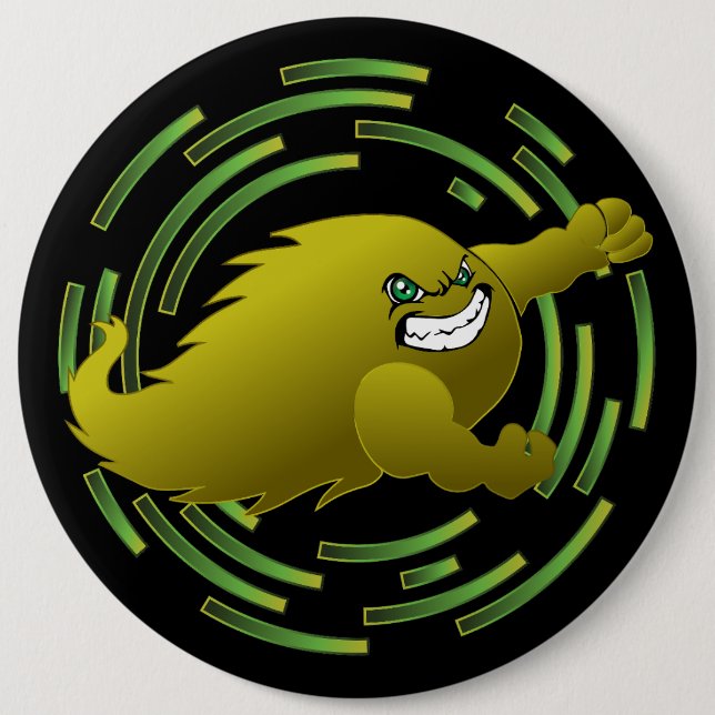 Chapa Redonda De 15 Cm Cometas de Coloma #4 (Anverso)