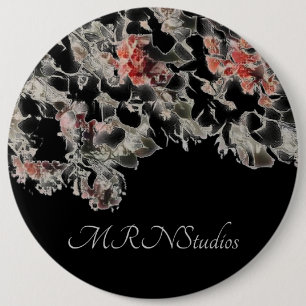 Chapa Redonda De 15 Cm Como Lace