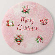 Copito de Nieve de Té de Navidad con Menta Rosa