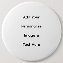 Chapa Redonda De 15 Cm crea tu propio texto personalizado
