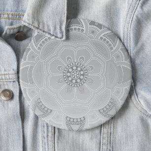 Chapa Redonda De 15 Cm Creación de Mandala, todos los puntos para uno 3