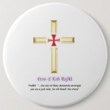 CRUZ DE SEÑOR RAYEL BUTTON BADGE