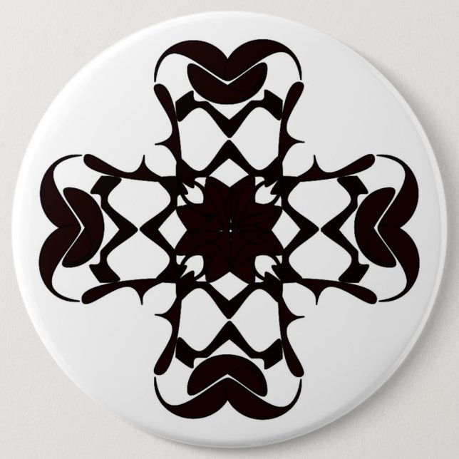 CHAPA REDONDA DE 15 CM CRUZ RODEADA (Anverso)