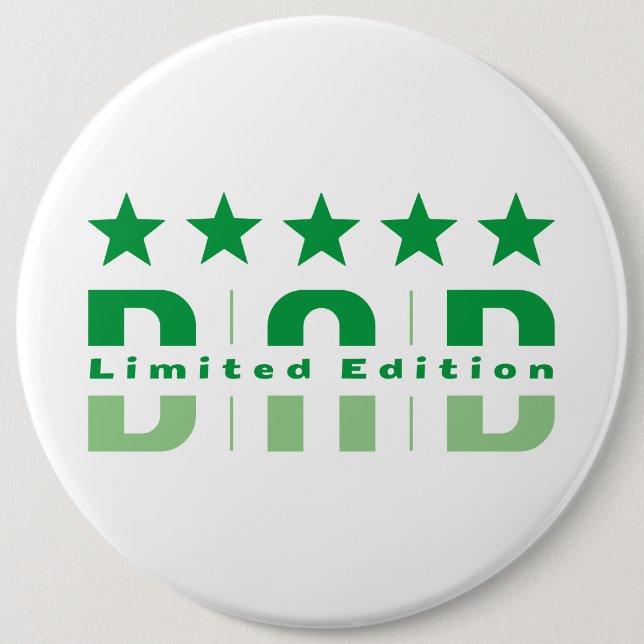 Chapa Redonda De 15 Cm Dad Limited Edition (Anverso)