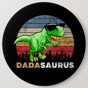 Chapa Redonda De 15 Cm Dadasauro