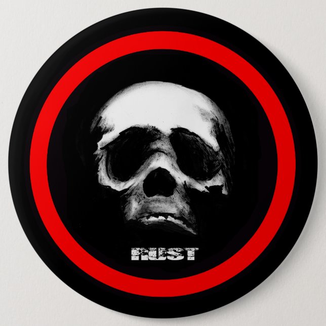 Chapa Redonda De 15 Cm Demonoid (Anverso)