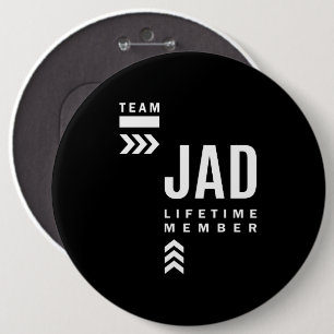 Chapa Redonda De 15 Cm Doy de cumpleaños al nombre personalizado de Jad