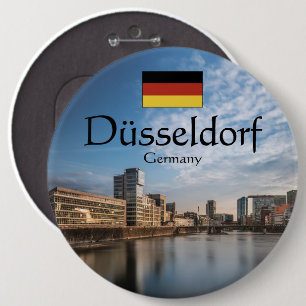 Chapa Redonda De 15 Cm Dusseldorf Alemania