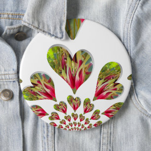 Chapa Redonda De 15 Cm El Día Humanitario del Corazón Encantador Que El M