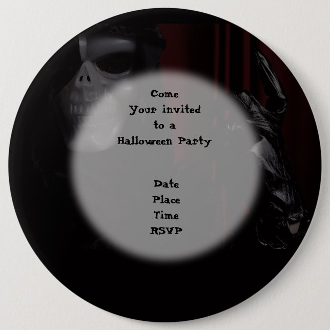 Chapa Redonda De 15 Cm El guante - (Anverso)