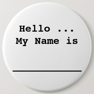 Chapa Redonda De 15 Cm El nombre comercial del cliente Badges los pernos