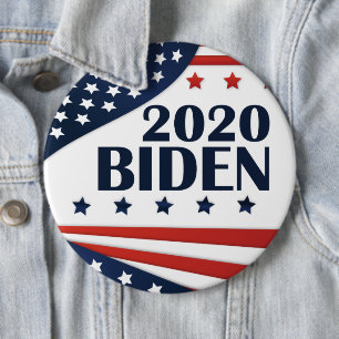 Chapa Redonda De 15 Cm Elecciones de Joe Biden 2020