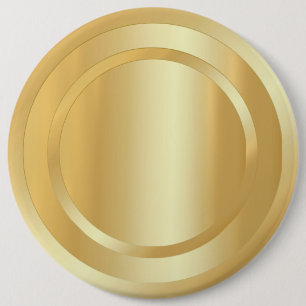 Chapa Redonda De 15 Cm Elegante plantilla de estilo moderno con aspecto d