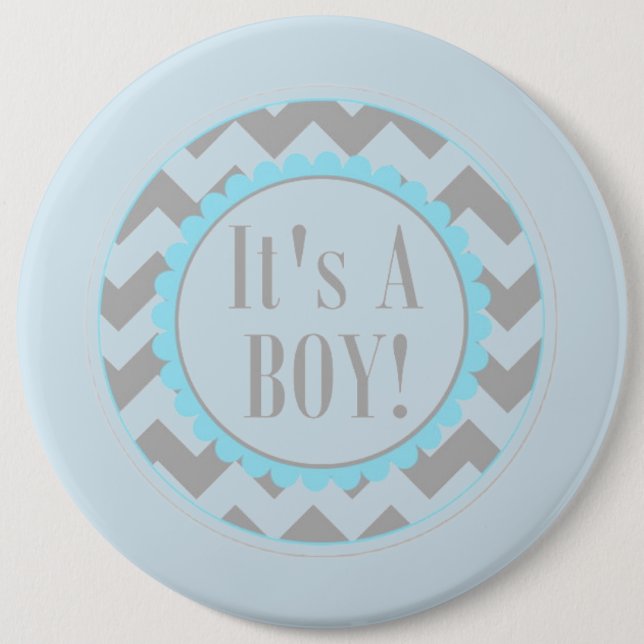 Chapa Redonda De 15 Cm Es un niño (Anverso)