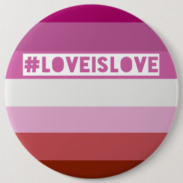 Chapa Redonda De 15 Cm Etiqueta de etiqueta #LoveIsLove
